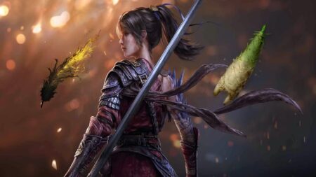 La protagonista di Wuchang: Fallen Feathers