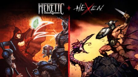 Immagine di copertina del pacchetto Heretic + Hexen