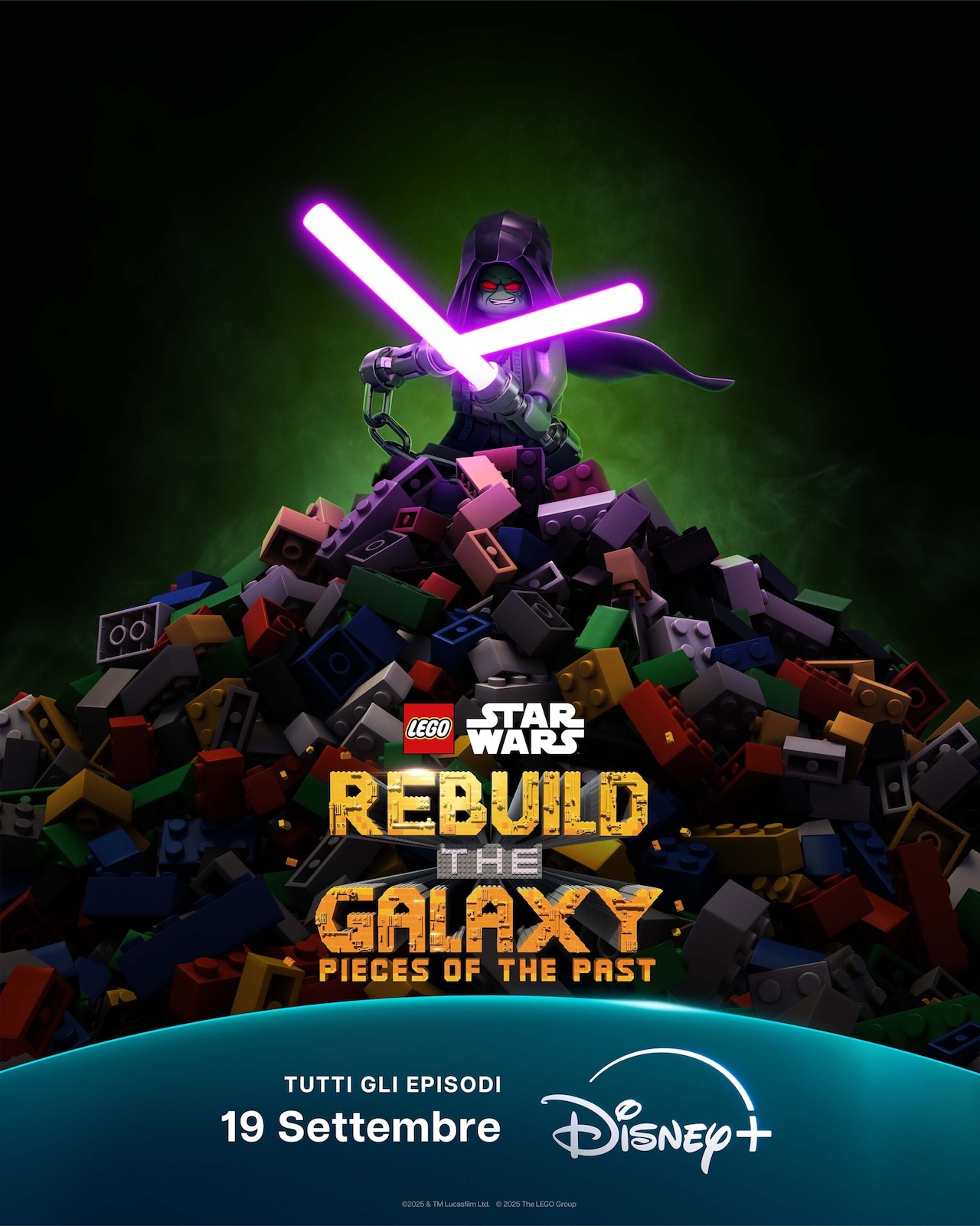 Il poster di LEGO Star Wars Rebuild the Galaxy