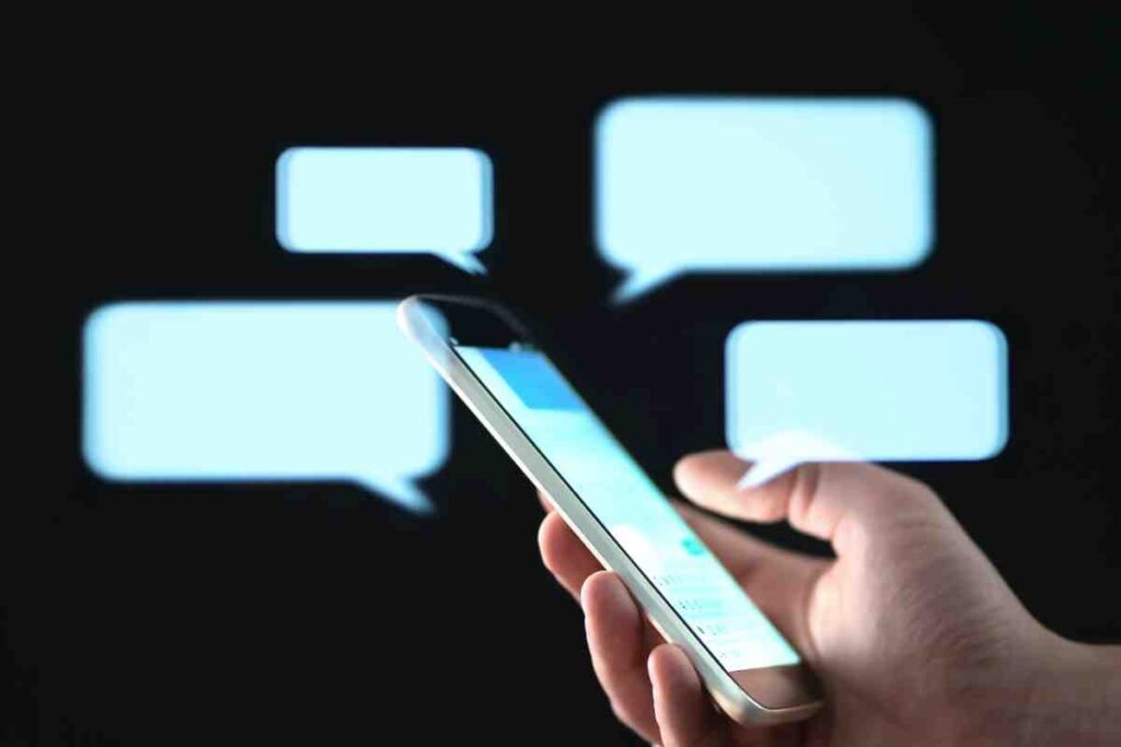 Messaggi sul cellulare