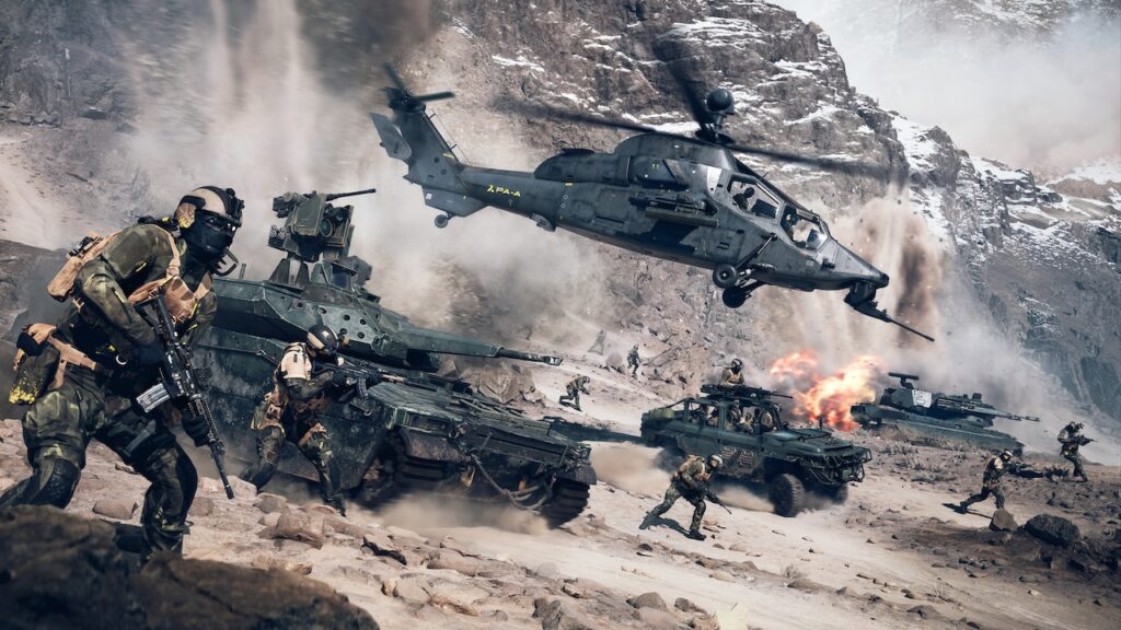 Alcuni soldati di Battlefield 6