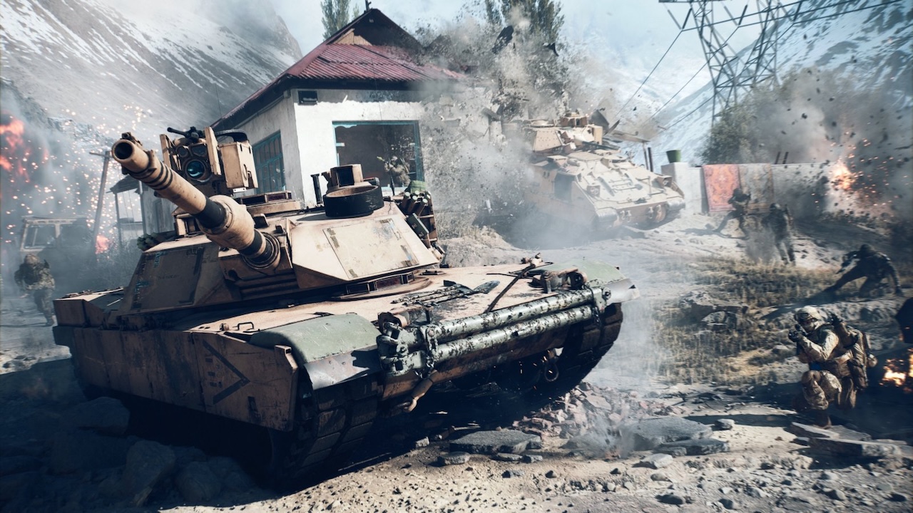 Un carro armato di Battlefield 6