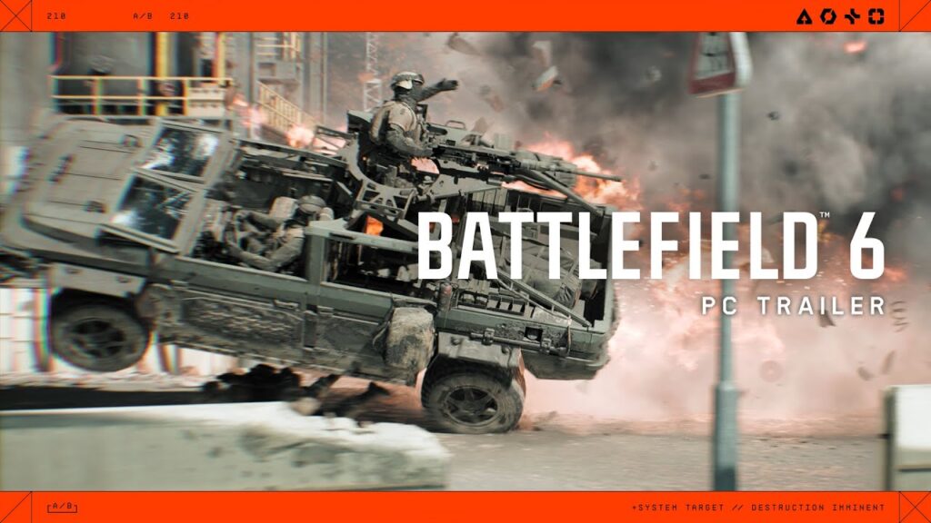 I soldati di Battlefield 6 su una macchina
