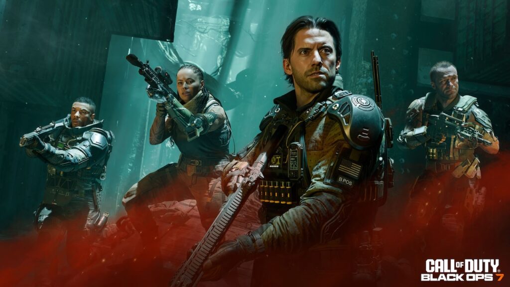 Quattro personaggi di Call of Duty: Black Ops 7