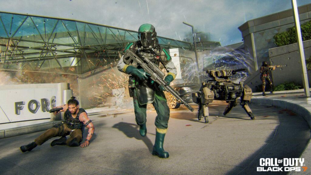 Tre soldati di Call of Duty: Black Ops 7