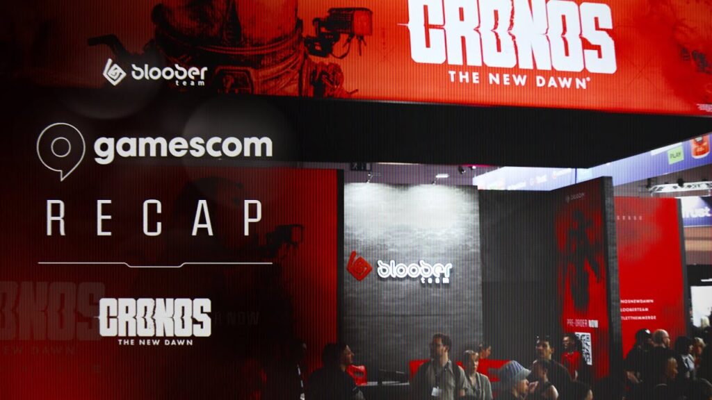 Il logo di Cronos: The New Dawn alla Gamescom 2025