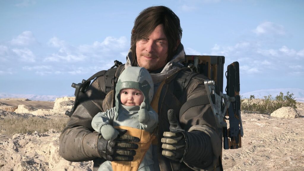 Sam Porter Bridges e Lou di Death Stranding 2