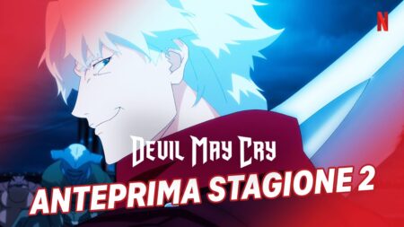 Dante di Devil May Cry della Stagione 2 di Netflix