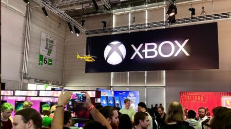 Il logo di Xbox alla Gamescom 2025