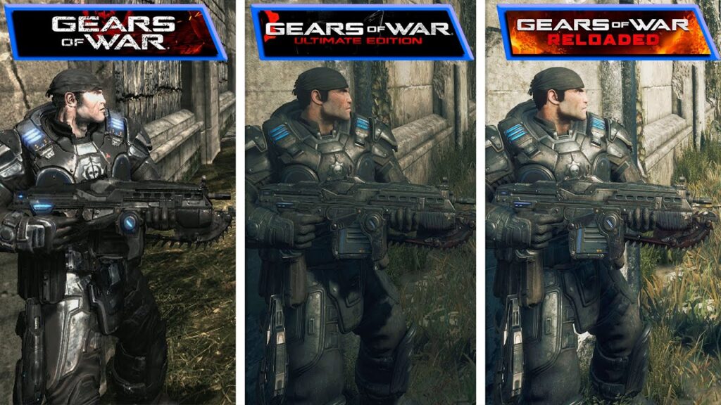 Marcus Fenix di Gears of War: Reloaded e la versione Ultimate ed originale