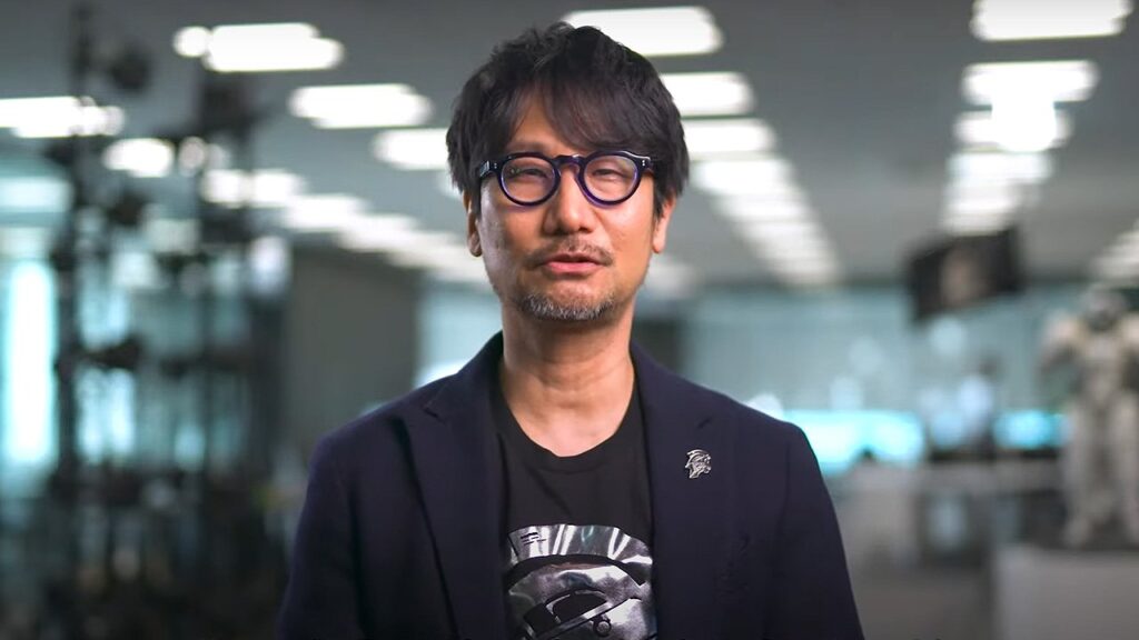 Hideo Kojima in primo piano