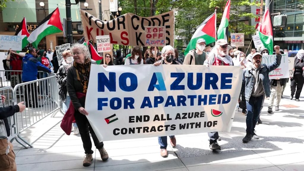 Alcuni membri di Arkane contro Microsoft ed Israele per il genocidio a Gaza