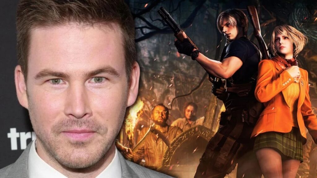 Zach Gregger ed i protagonisti di Resident Evil 4
