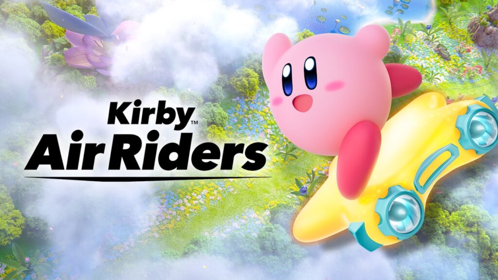 Kirby di Kirby Air Raiders su una stella
