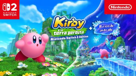 Kirby di Kirby e la Terra Perduta - Nintendo Switch 2 Edition Il mondo Astrale