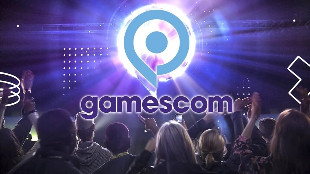 La Gamescom non è mai stata in competizione con l’E3 ma adesso ha molte più responsabilità Il logo della Gamescom con alcune persone