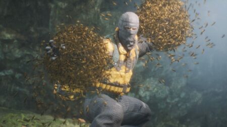 Un boss di Metal Gear Solid Delta: Snake Eater