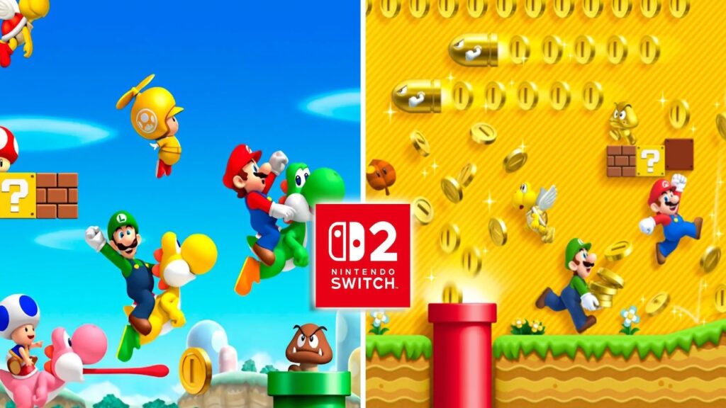 Alcuni personaggi di New Super Mario Bros. Collection