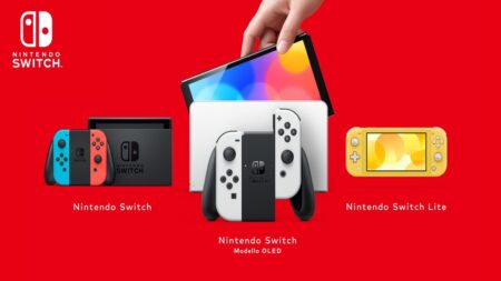 Alcune console Nintendo Switch