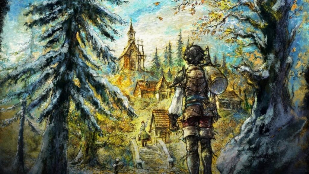 Un guerriero di Octopath Traveler 0