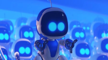 Astro Bot nell'astronave