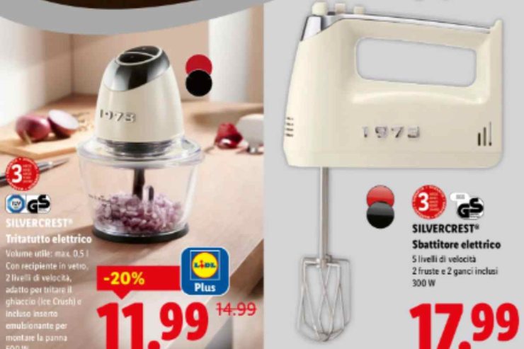 Tritatutto e frullino