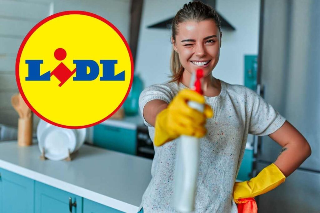 LIDL donna sorridente