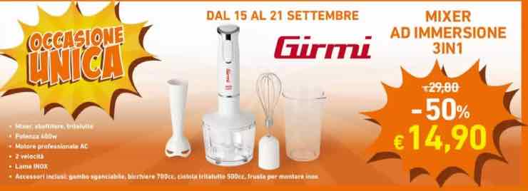 Mixer da 14,90 euro