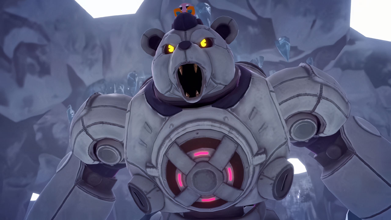 PAC-MAN WORLD 2 Re-PAC, una delle bossfight presenti in gioco