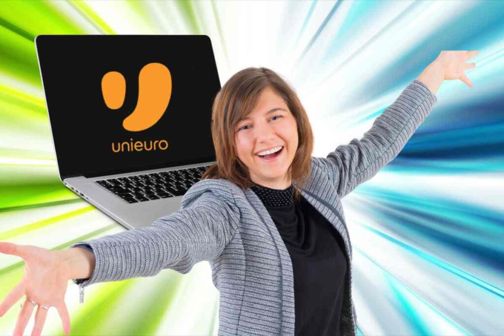 Da Unieuro c’è lo Speciale PC: compri l’HP 14″ e risparmi oltre 150 euro Computer e logo Unieuro