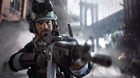 Un soldato di Battlefield 6 mentre prende la mira