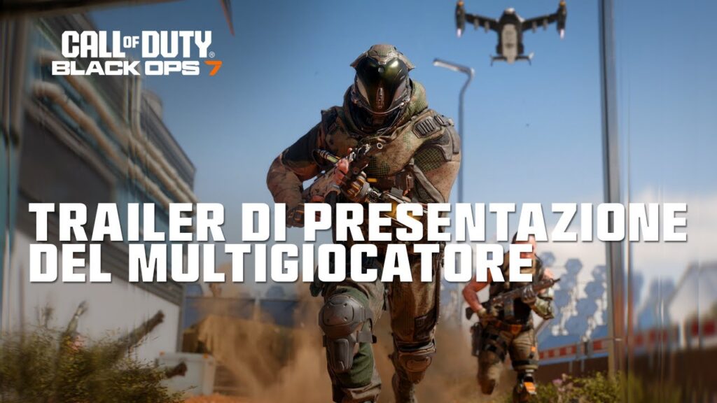 Un soldato di Call of Duty: Black Ops 7 del multiplayer