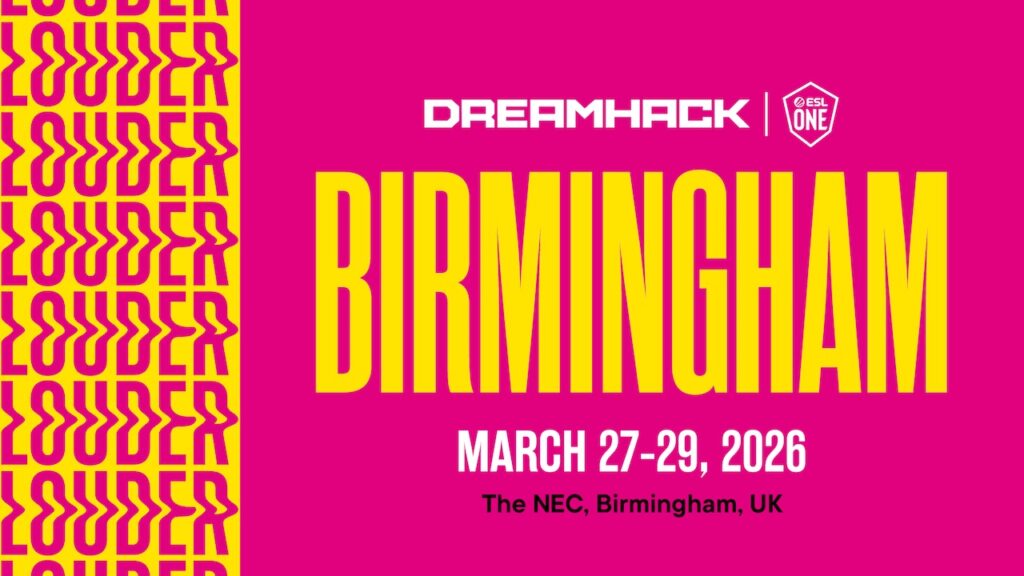 Il logo di Dreamhack ESL One Birmingham
