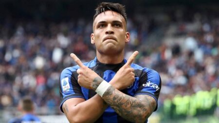 Lautaro Martinez dell'Inter in EA Sports FC 26