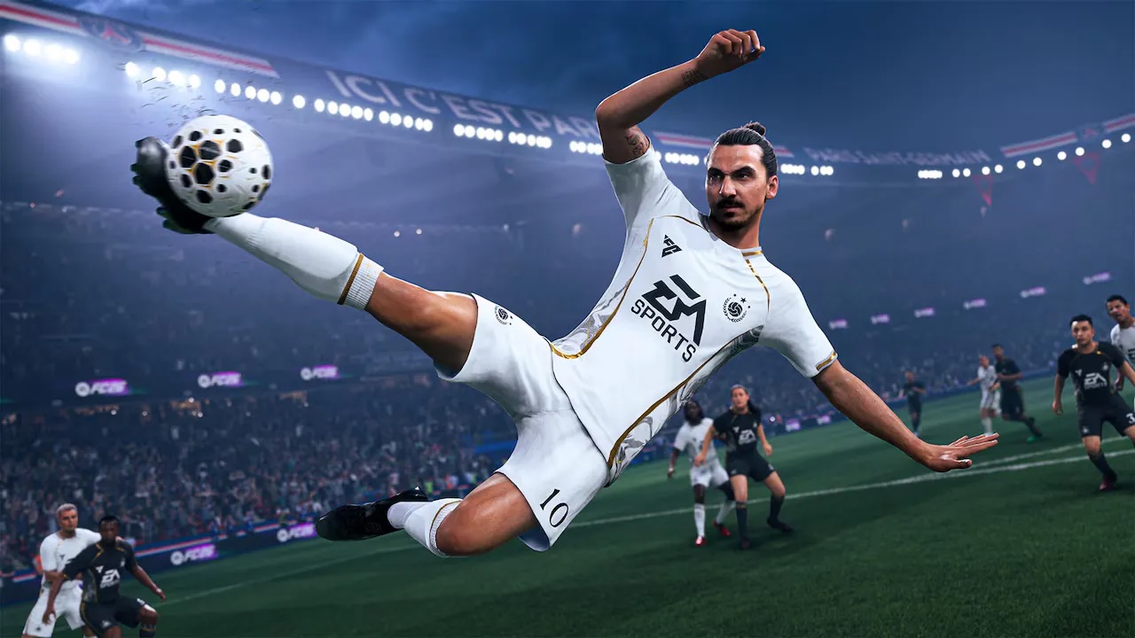 Ibra di EA Sports FC 26 in rovesciata