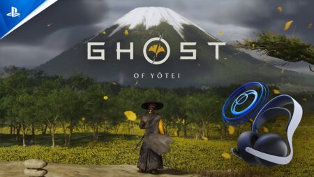 Atsu di Ghost of Yotei con le caratteristiche PS5