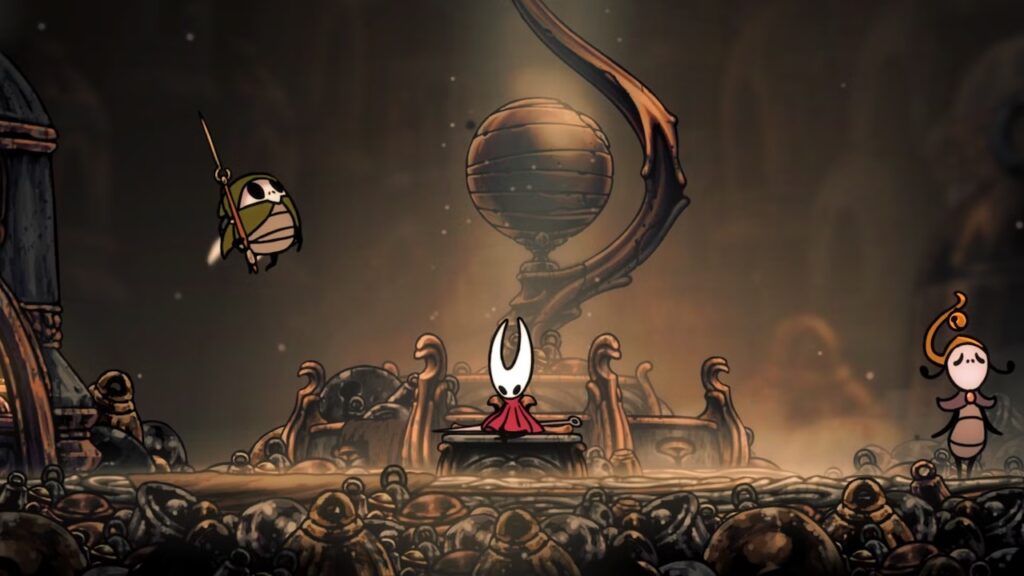 Hornet ed altri personaggi di Hollow Knight: Silksong
