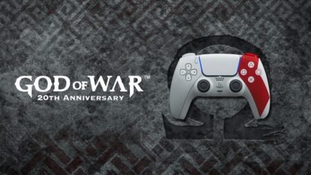 Il DualSense di God of War per il 20esimo anniversario