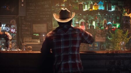 Logan di Marvel's Wolverine seduto ad un bancone