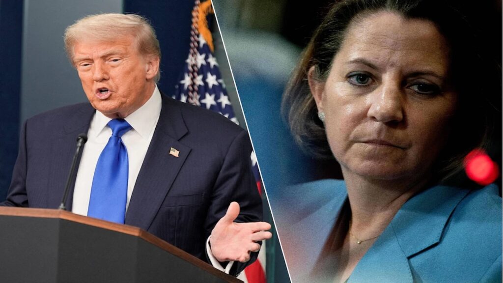 Lisa Monaco e Donald Trump