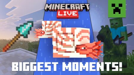 Il logo di Minecraft Live 2025