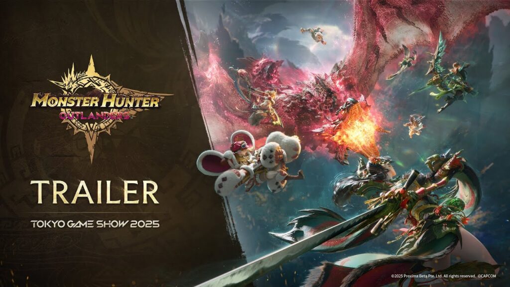 Il logo di Monster Hunter Outlanders