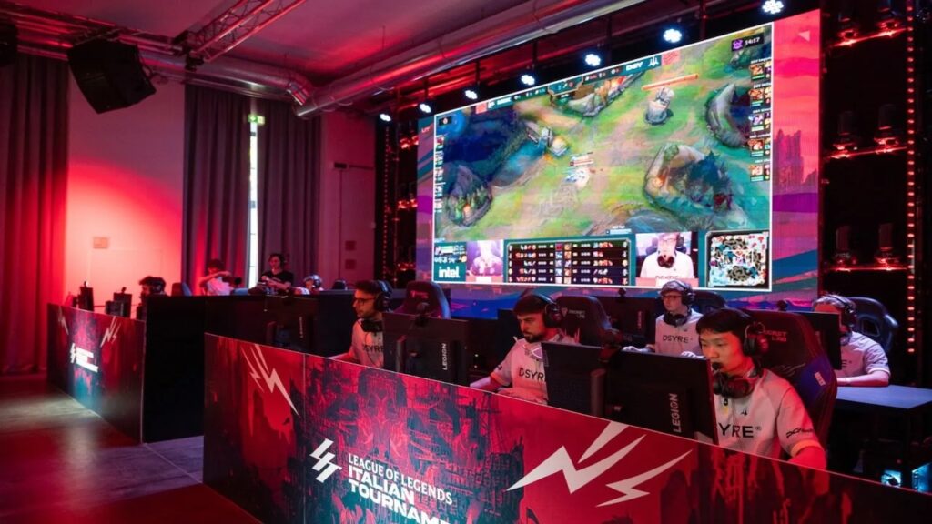 I giocatori di Montecatini Terme con Lucca Comics e PG eSports