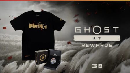 Una macchietta ed una spilla di Ghost of Yotei per i PlayStation Franchise Rewards