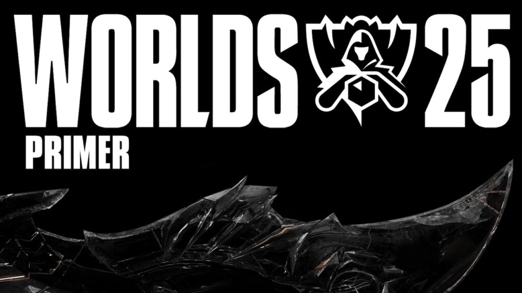 Il logo del Worlds 25 di Riot