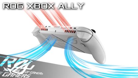 Una ROG Xbox Ally per il sistema di raffreddamento