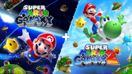 Super Mario di Super Mario Galaxy 1 + Super Mario Galaxy 2