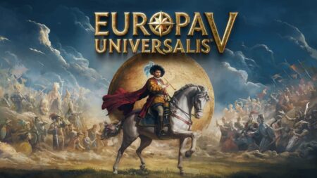 Key art di Europa Universalis V con generale a cavallo
