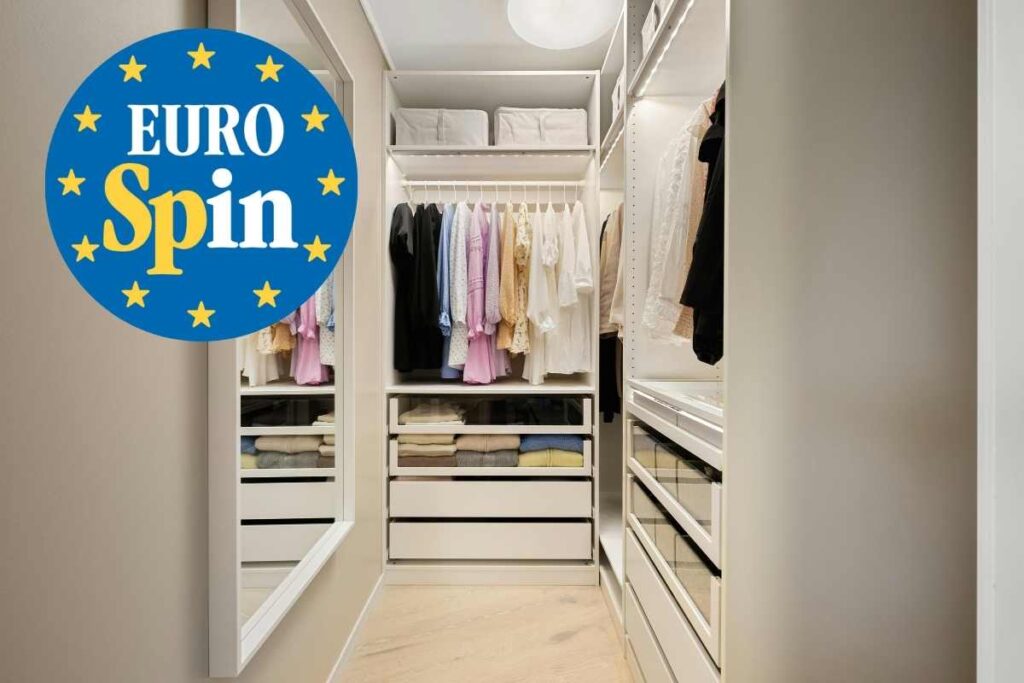 Armadio organizzato