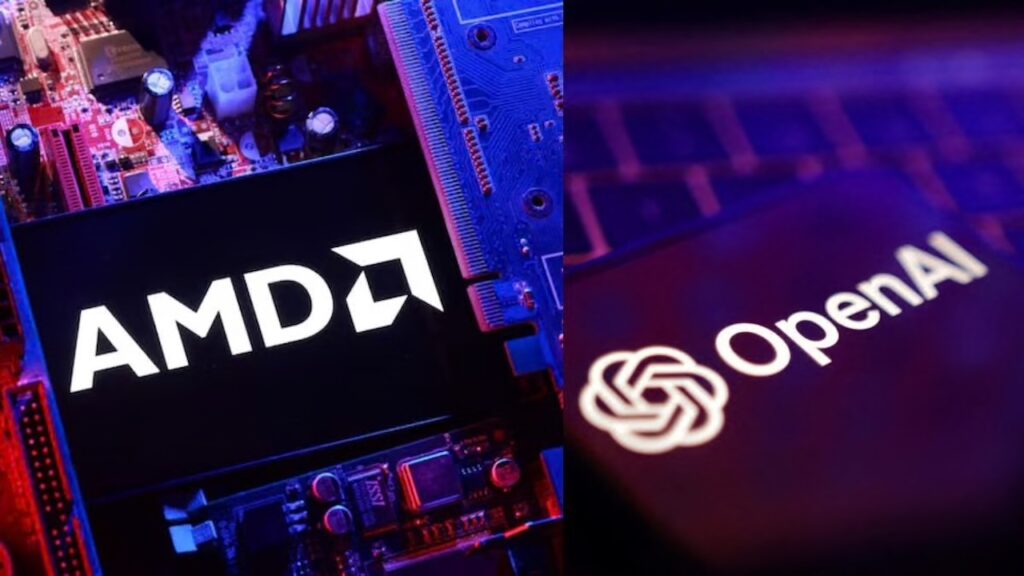 I loghi di AMD ed OpenAI